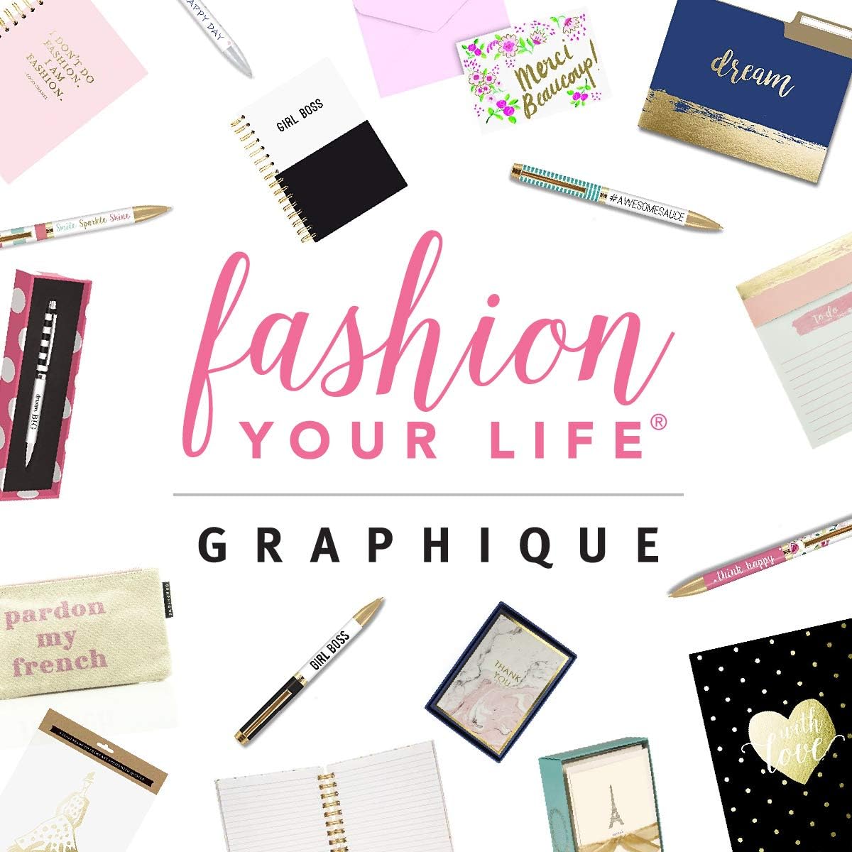 Graphique notebook Journal 160 pags