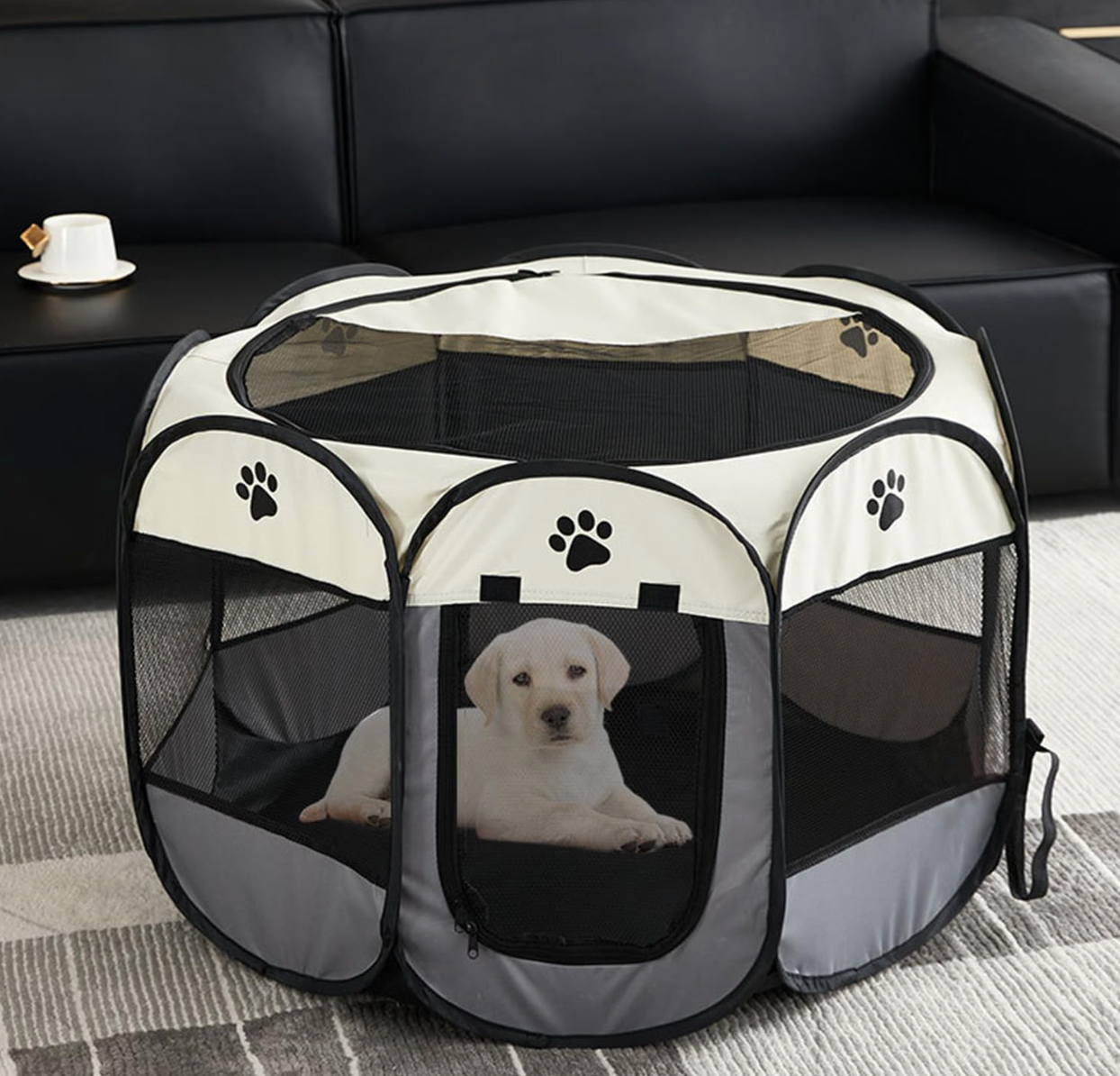 Corral mascotas plegable