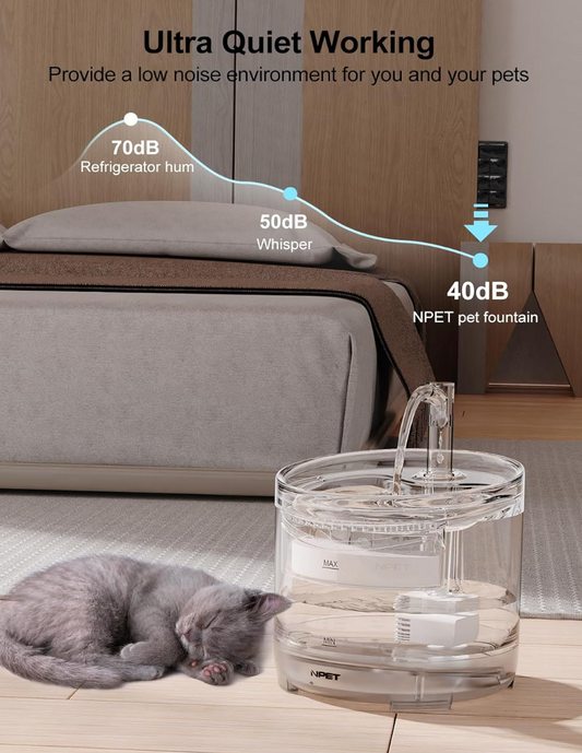 Fuente de agua automática para mascotas