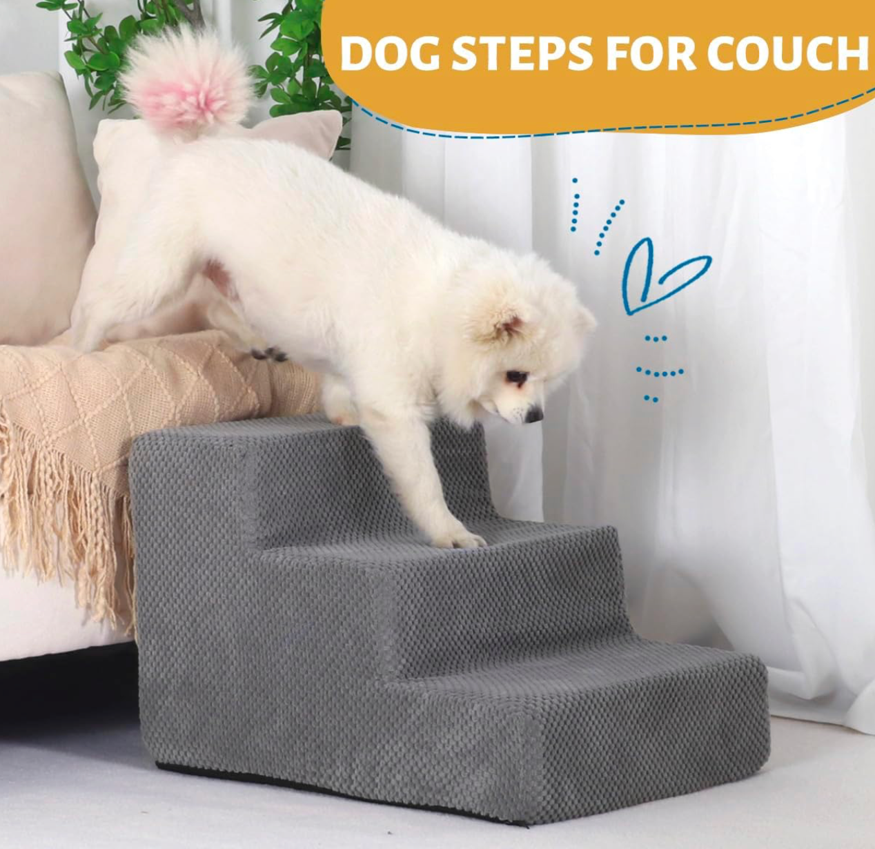 Escalera para mascotas