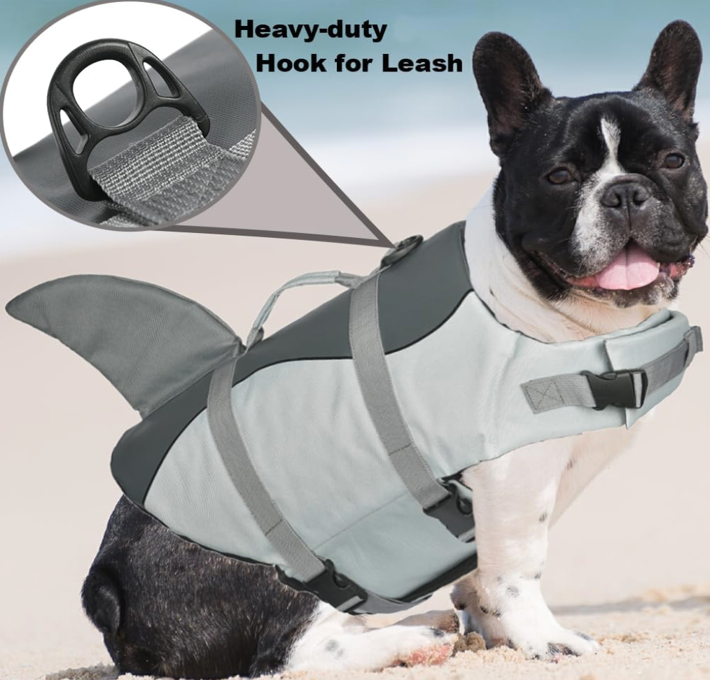 Dog Life Jacket Shark