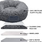 Cama calmante tipo dona