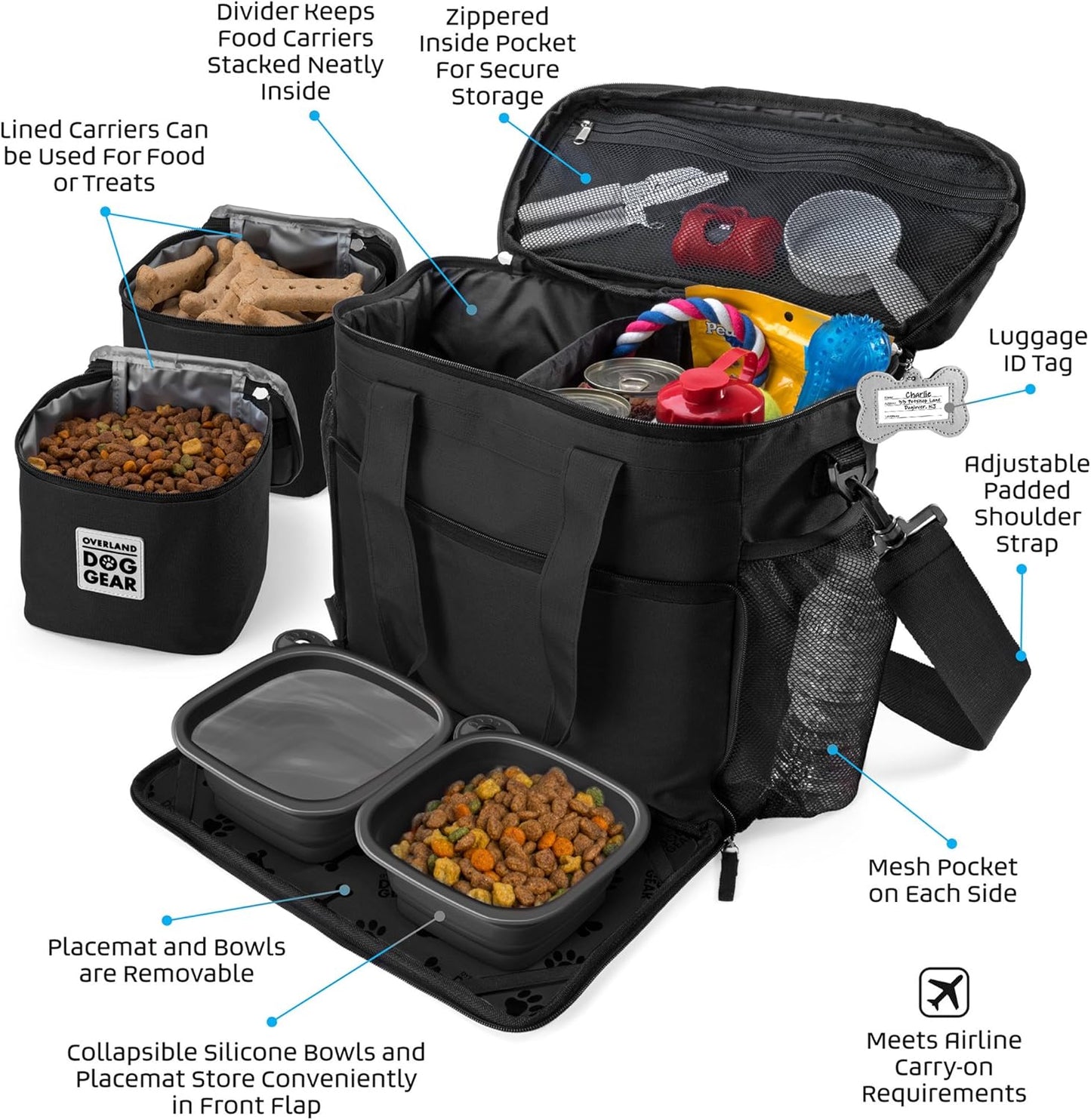 Pañalera de viaje Mobile Dog Gear