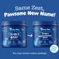 Zesty Paws Senior Dog Multivitamin Treats - Glucosamina para perros + enzimas digestivas y probióticos - Vitaminas  para la salud inmune - Avanzado - 90count