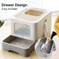 Caja De Arena Cerrada Para Gatos
