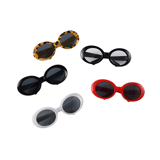 Pet Sunglasses Fashion Plastic Round