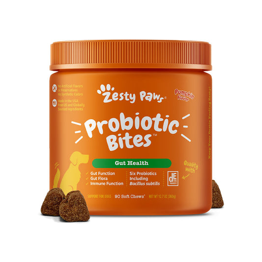 Zesty Paws Probiotic Bites - Sistema Digestivo